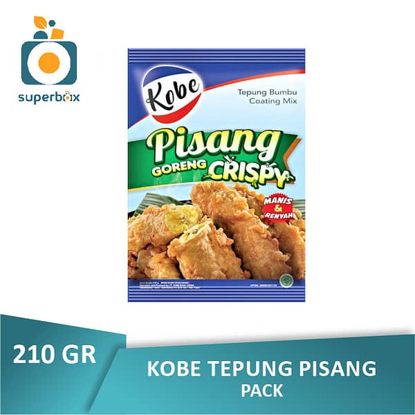 Kobe Tepung Pisang Goreng Crispy 210gr