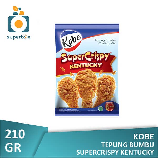 Kobe Tepung Bumbu Supercrispy Kentucky 210gr