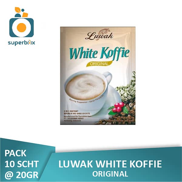 Luwak White Koffie Original 20gr - Luwak White Coffee