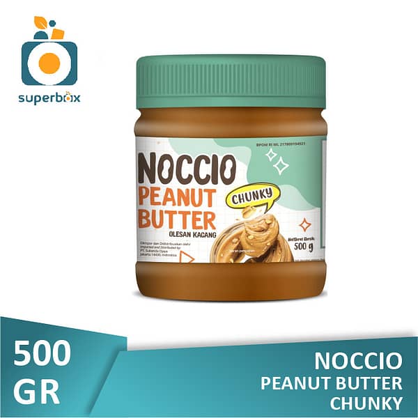 Noccio Peanut Butter Chunky 500gr