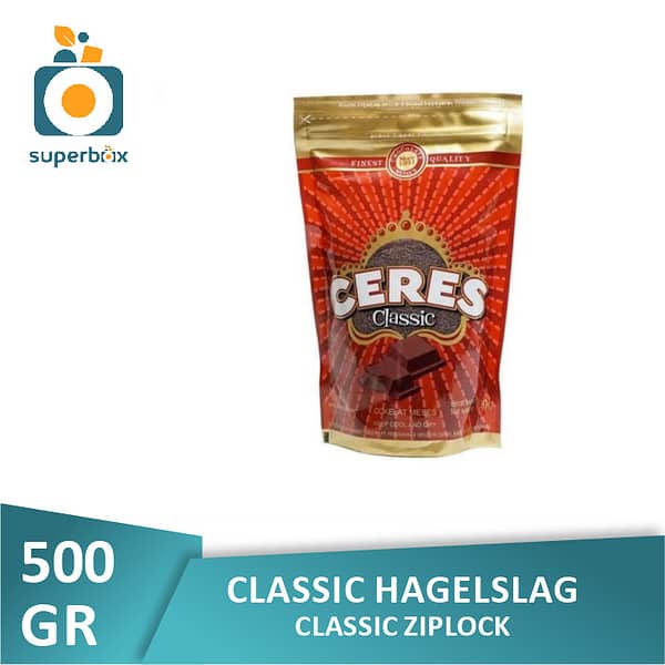 Ceres Classic Hagelslag Ziplock 500 gr  -  Meses Ceres