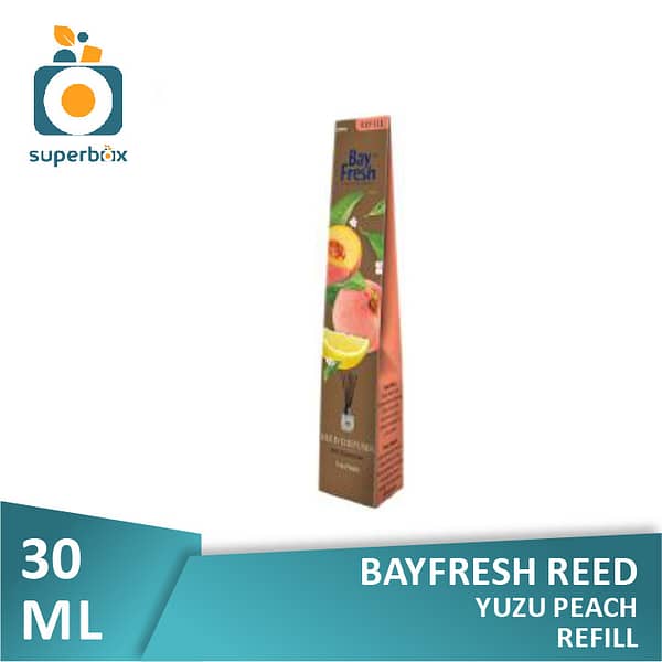 Bayfresh Reed Diffuser Yuzu Citron Refill 30 ml  - Pengharum Ruangan