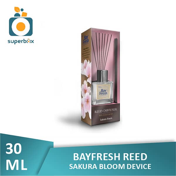 Bayfresh Reed Diffuser Sakura Bloom Device 30 ml  - Pengharum Ruangan