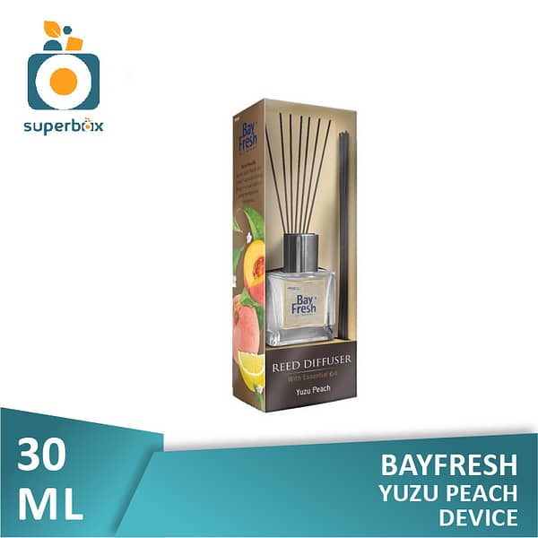 Bayfresh Reed Diffuser Vanilla Yuzu Citron 30 ml  - Pengharum Ruangan