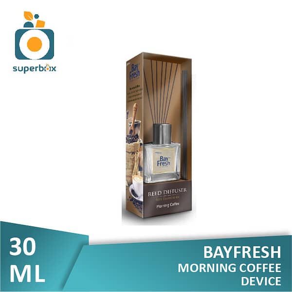 Bayfresh Reed Diffuser Morning Coffee Device 30 ml  - Pengharum Ruangan