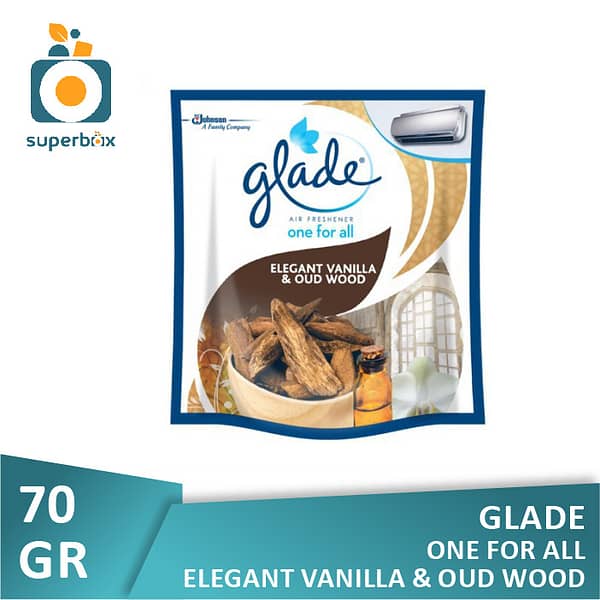 Glade One For All Elegant Vanilla & Oudwood 70gr