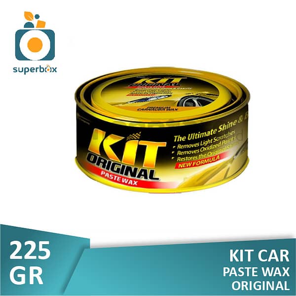 Kit Car Paste Wax Original 225gr