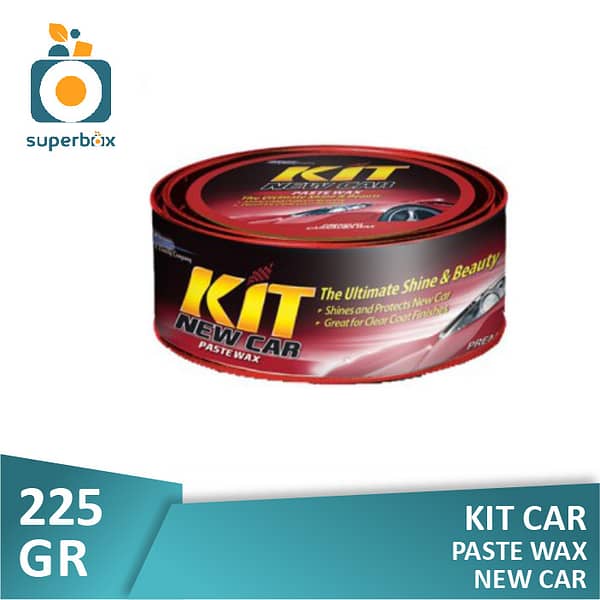 Kit Car Paste Wax New Car 225gr