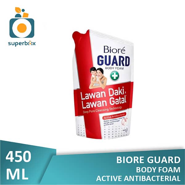 Biore Guard Body Foam Anti Bacterial 450 ml