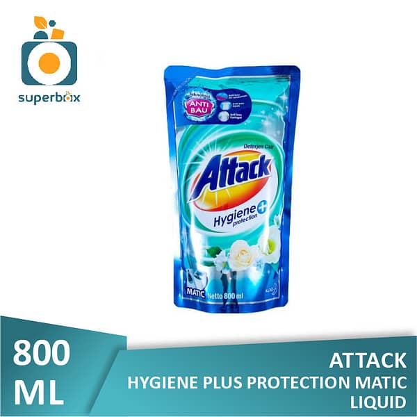 Attack Hygiene Plus Protection Matic Liquid 800 ml