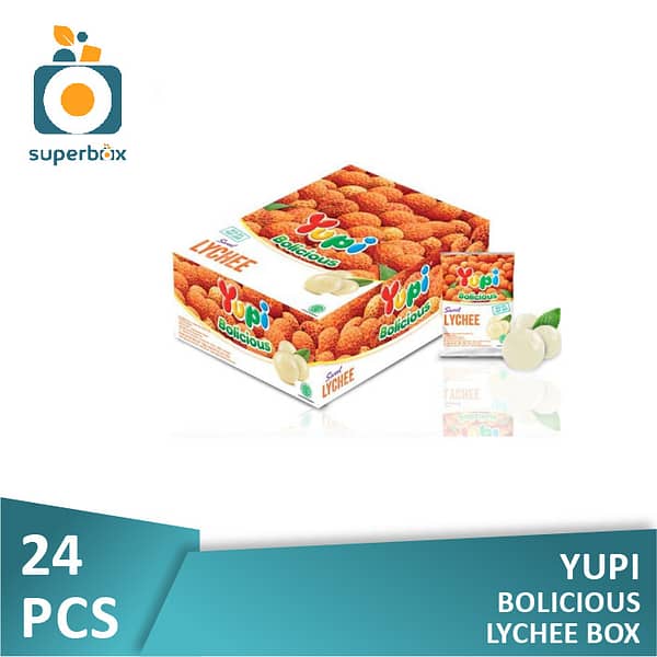 Yupi Bolicious Lychee Box (24 Pcs)