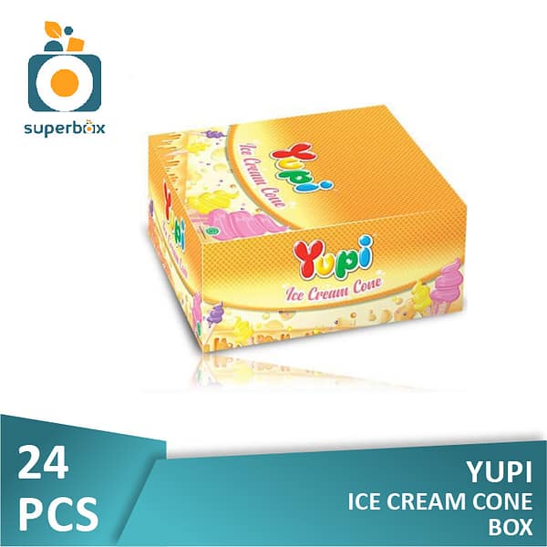 Yupi Ice Cream Cone Box (24 Pcs)