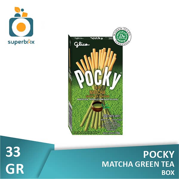 Pocky Matcha Green Tea Box 33 gr