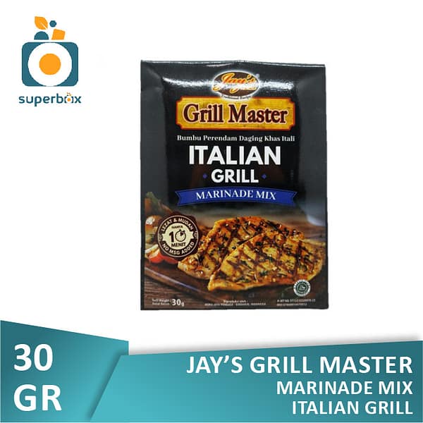 Jay's Kitchen Grill Master Marinade Mix Italian Grill 30 gr