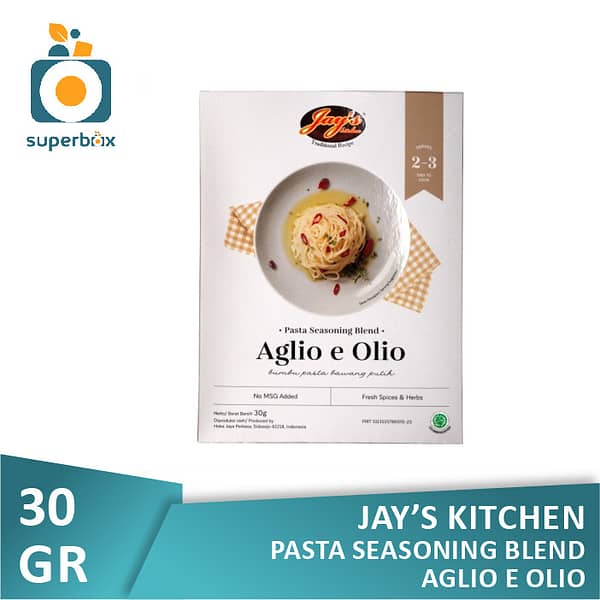 Jay's Kitchen Seasoning & Spice Blend Aglio E Olio 30gr