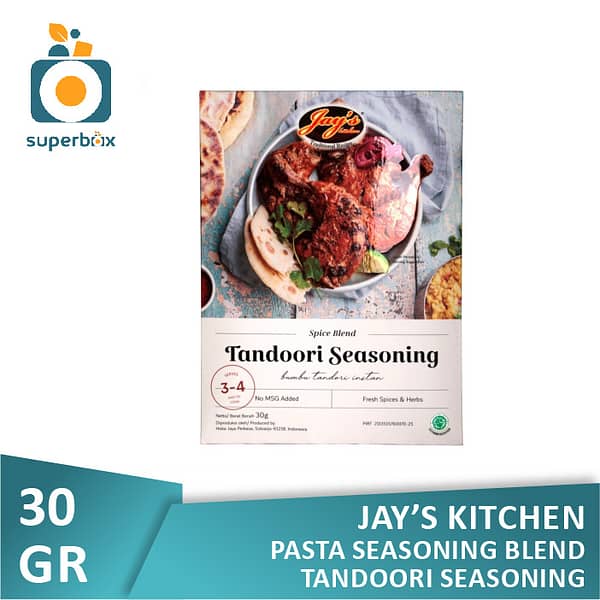 Jay's Kitchen Seasoning & Spice Blend Tandoori Seasoning 30gr