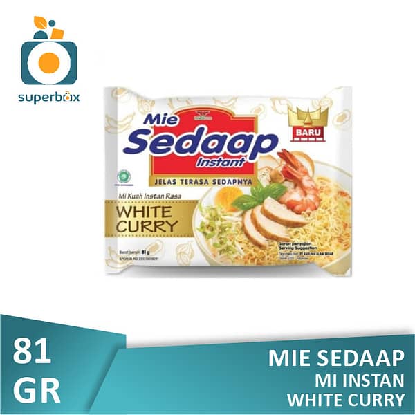 Mie Sedaap White Curry 81gr