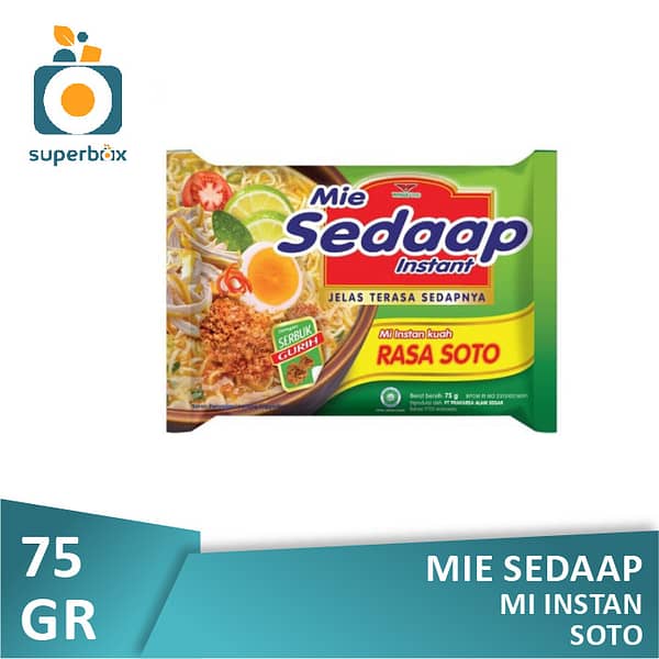 Mie Sedaap Soto 75gr