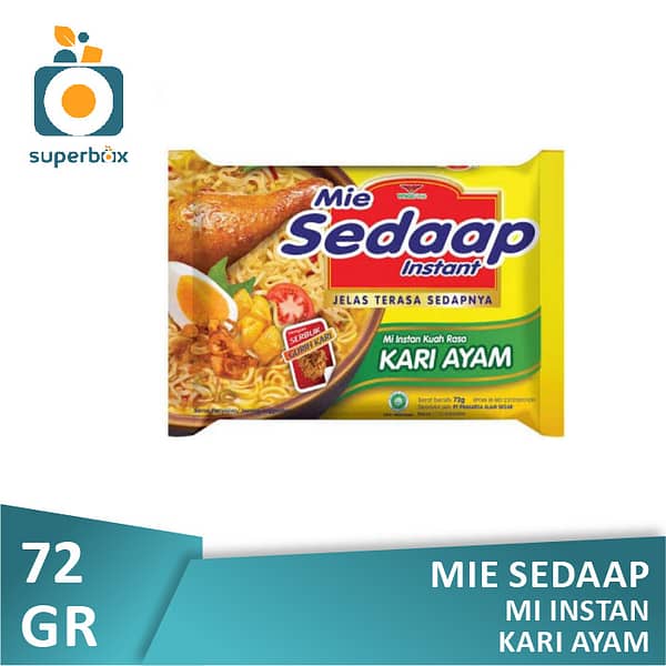 Mie Sedaap Kari Ayam 72gr