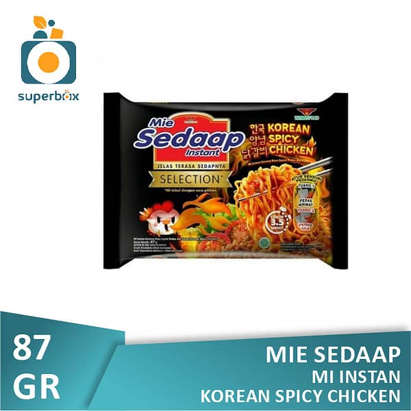 Mie Sedaap Korean Spicy Chicken 87gr