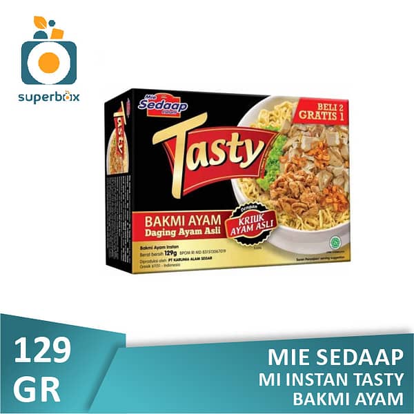 Mie Sedaap Tasty Bakmi Ayam 129gr