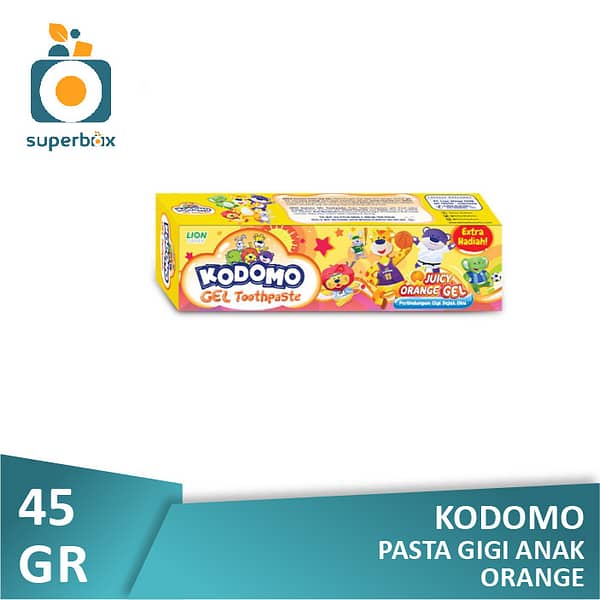 Kodomo Pasta Gigi Orange 45gr