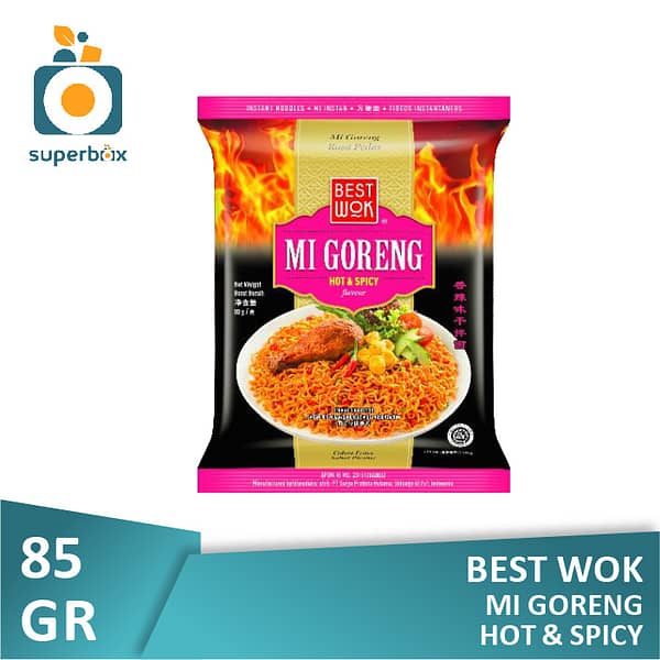 Best Wok Mi Goreng Hot & Spicy 80gr