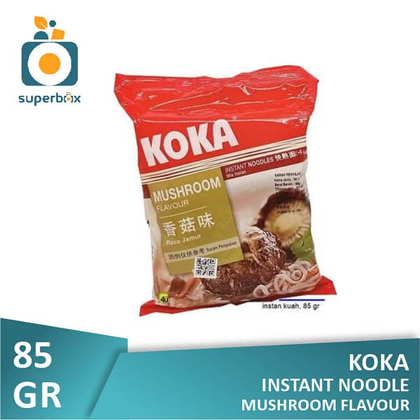 Koka Instant Noodle Mushroom Flavour 85gr