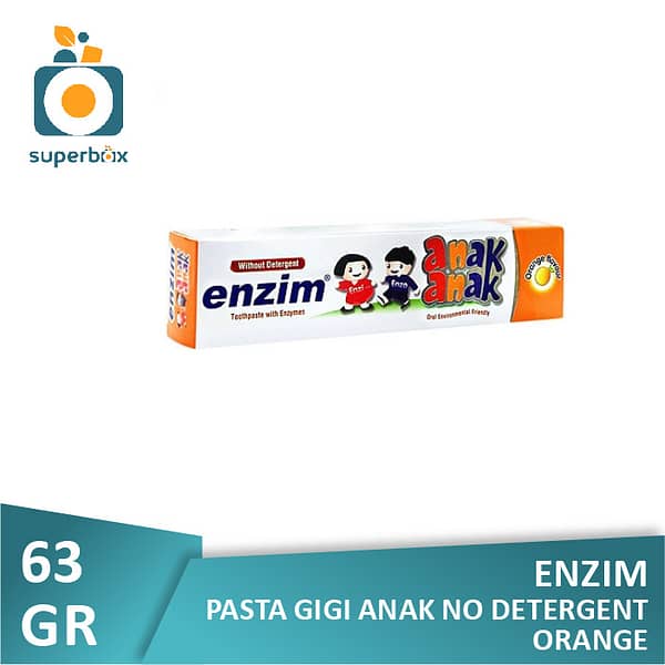 Enzim Pasta Gigi Anak-Anak Orange 63gr