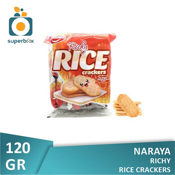 Naraya Richy Rice Crackers 120gr