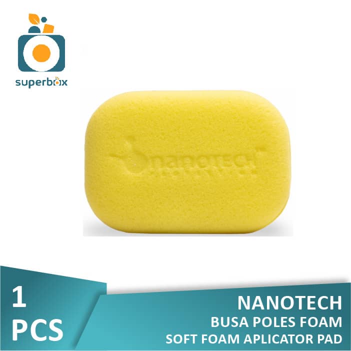 Nanotech Soft Foam Aplicator Pad - Busa Aplikator Wax - Superbox